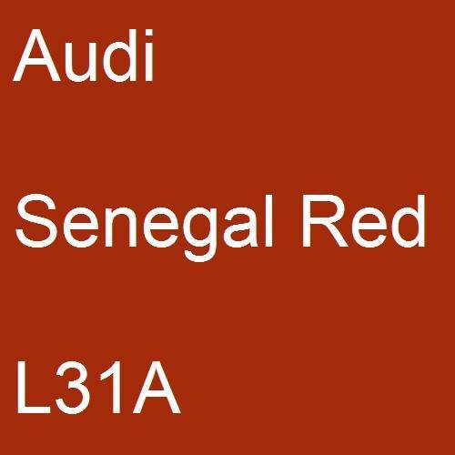 Audi, Senegal Red, L31A.